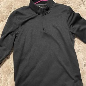 Black Under Armour Quarter Zip
